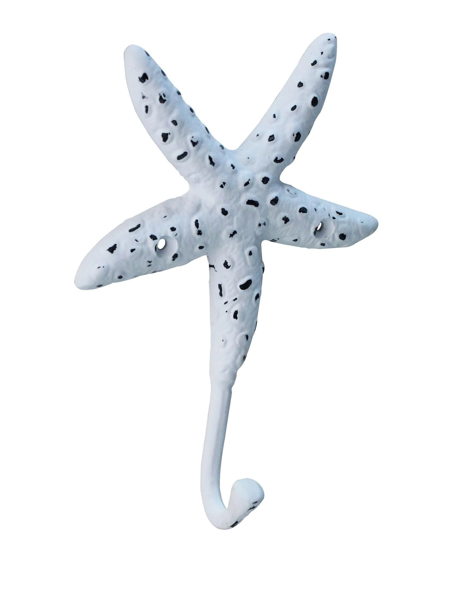 Hook NACH Large Iron Star Fish White VE-0142