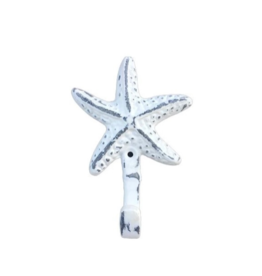 Hook NACH Star Fish Nautical White VE-1579