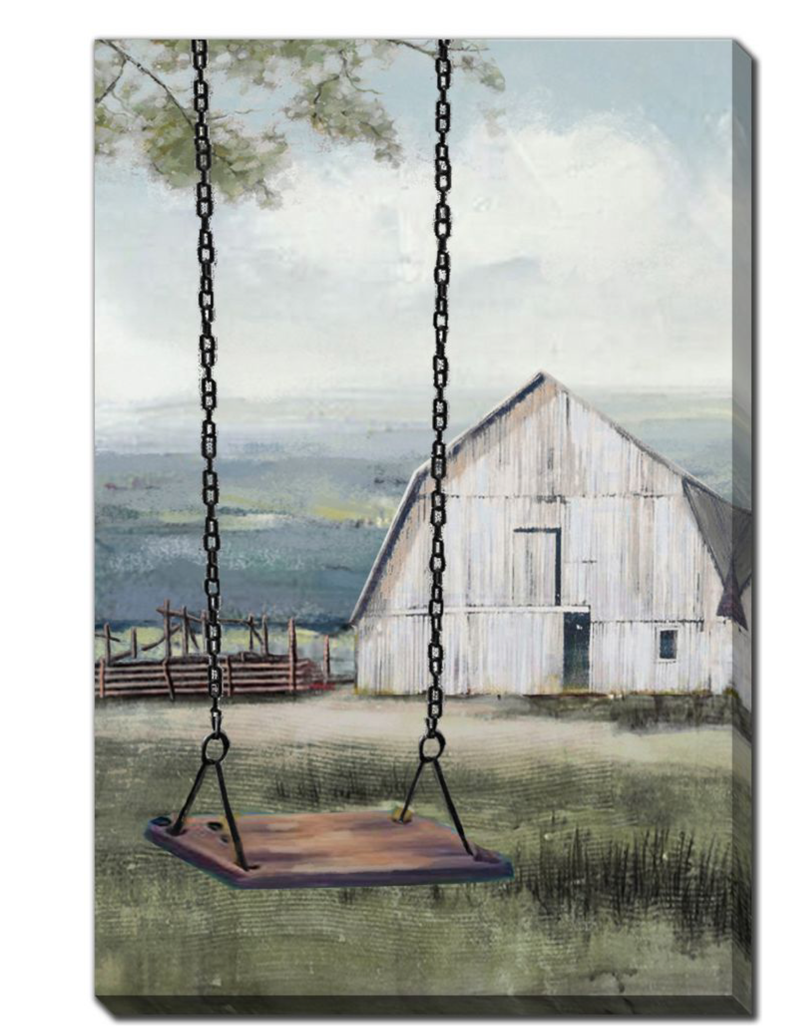 Streamline Art Farmhouse Swing  32 x 48