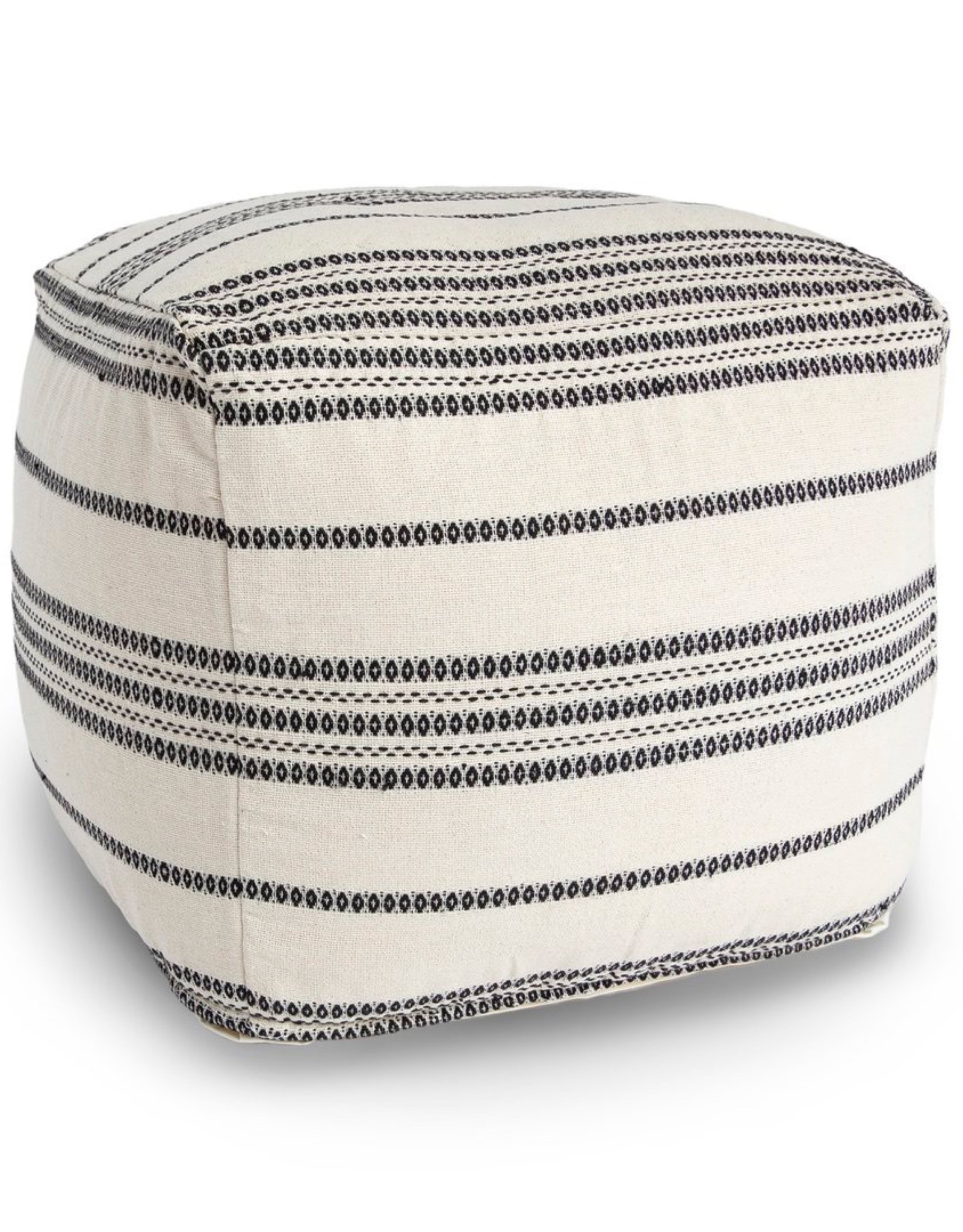 Style In Form SIF Pouf Barcelona White Stripe BAR-005