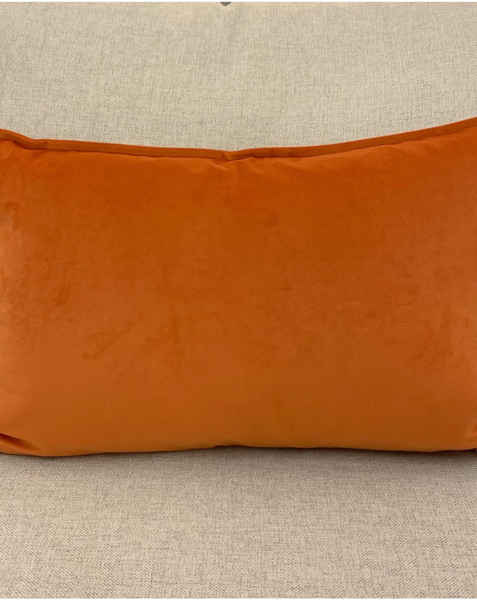 Daniadown Cushions Daniadown Dutch Velvet Mandarin Deco 14 x22