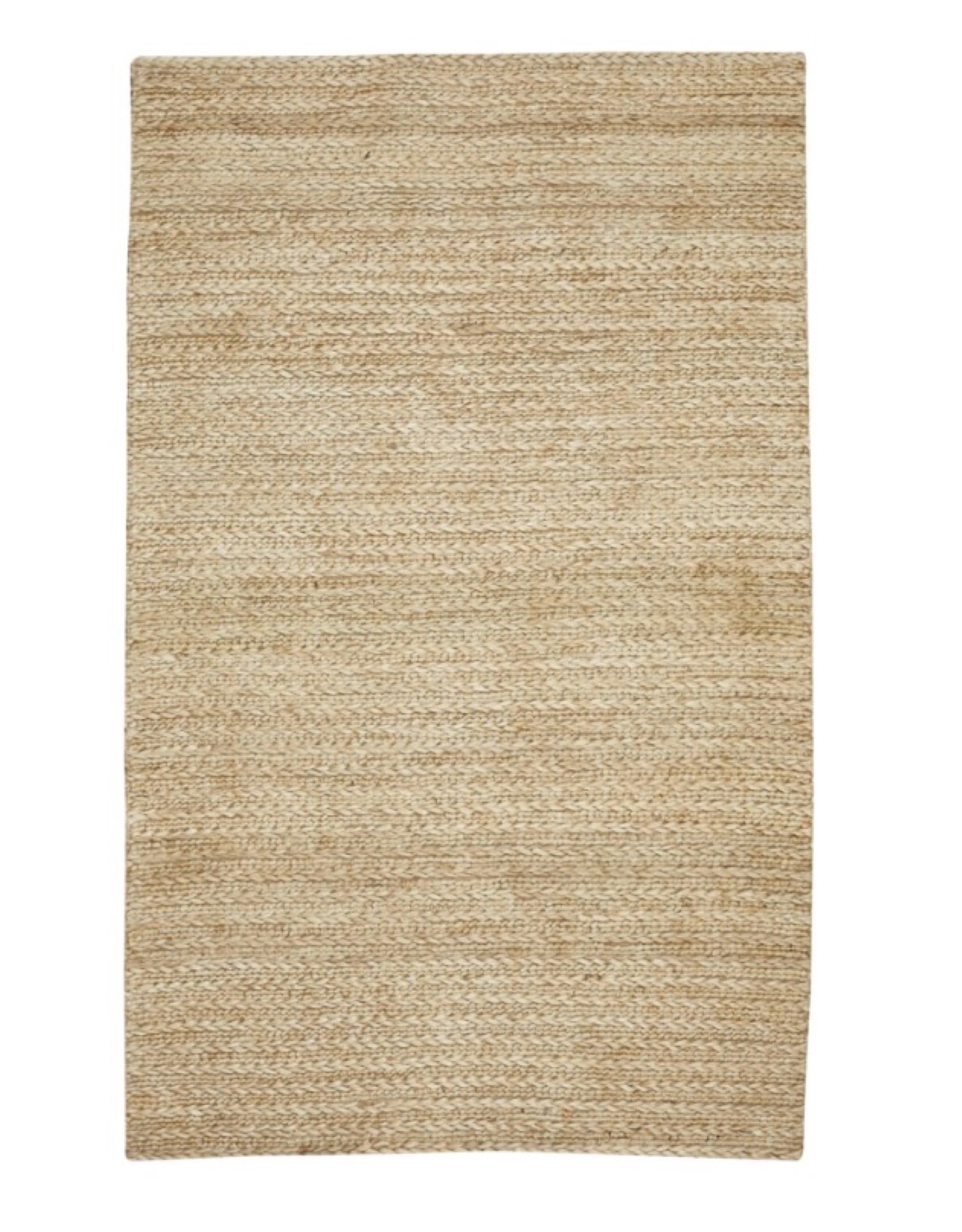 Rugs Viana Organza Hand Knotted Jute Bone White 5 x 8 ORG-58-BONE