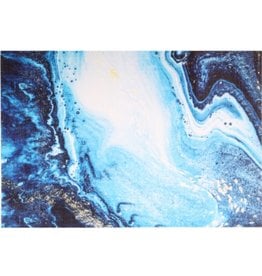 Placemat Harman Waves Printed Vinyl Blue 4981842