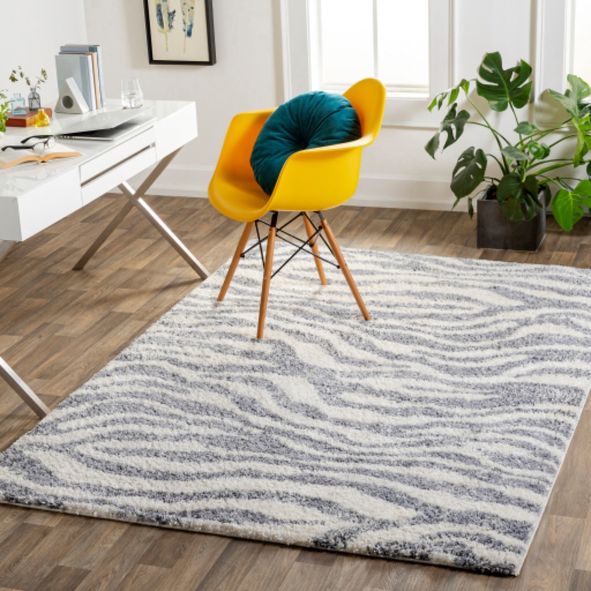 Rugs Surya Puffy Shag 5’3 x 7 PFY2306-537