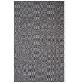 Rugs Viana Chicago Flat Weave Reversible Grey/Black 8 x 10 CHI-81-GRBK