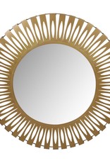 Moes Home Collection Mirror Moes Radiate Gold 44” TY-1038-32