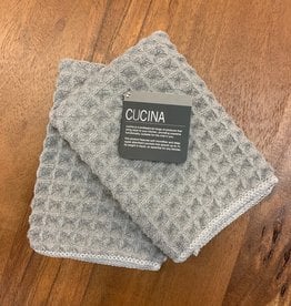 Dish Cloth Harman Cucina Grey S/2