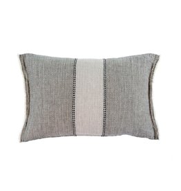 Indaba Cushions Indaba Kantha Patch Grey 16 x 24 1-4479-C