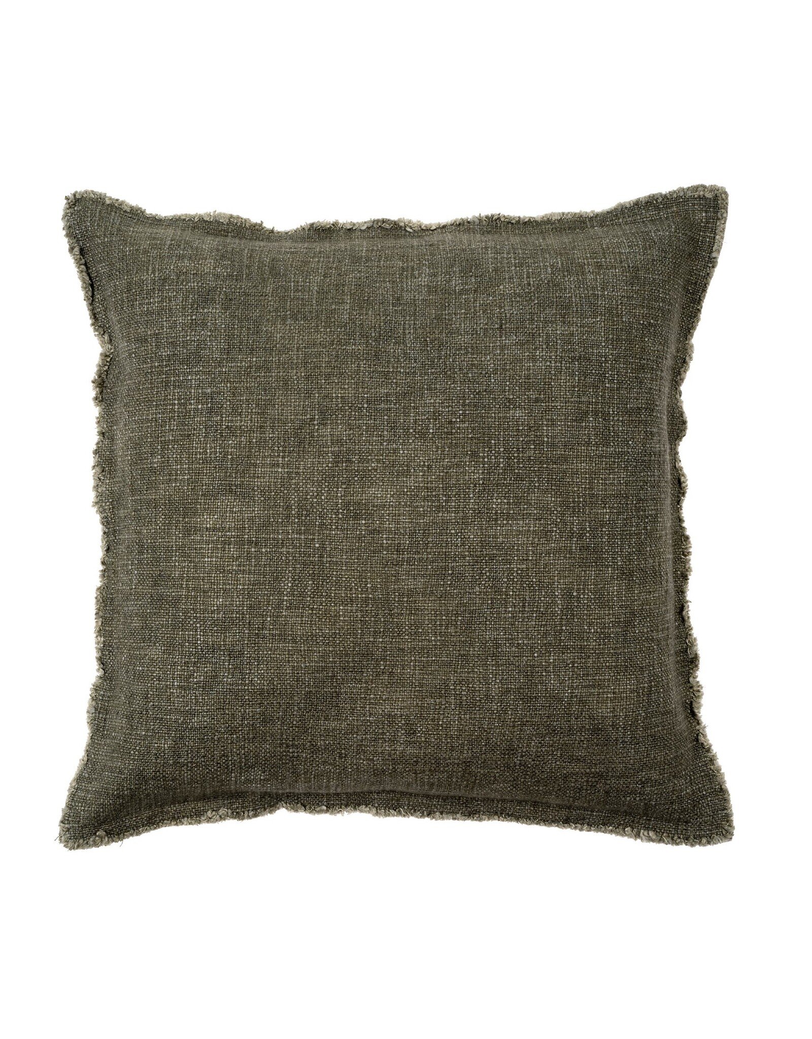 Indaba Cushions Indaba Selena Linen Forest 20 x 20 1-3198-C
