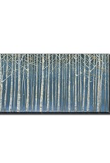 Streamline Art Shimmering Birches Crop 20 x 40