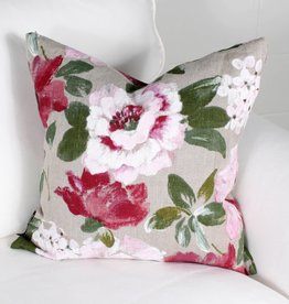 Marie Dooley Maison Cushions Marie Dooley Rosa Floral 18 x 18