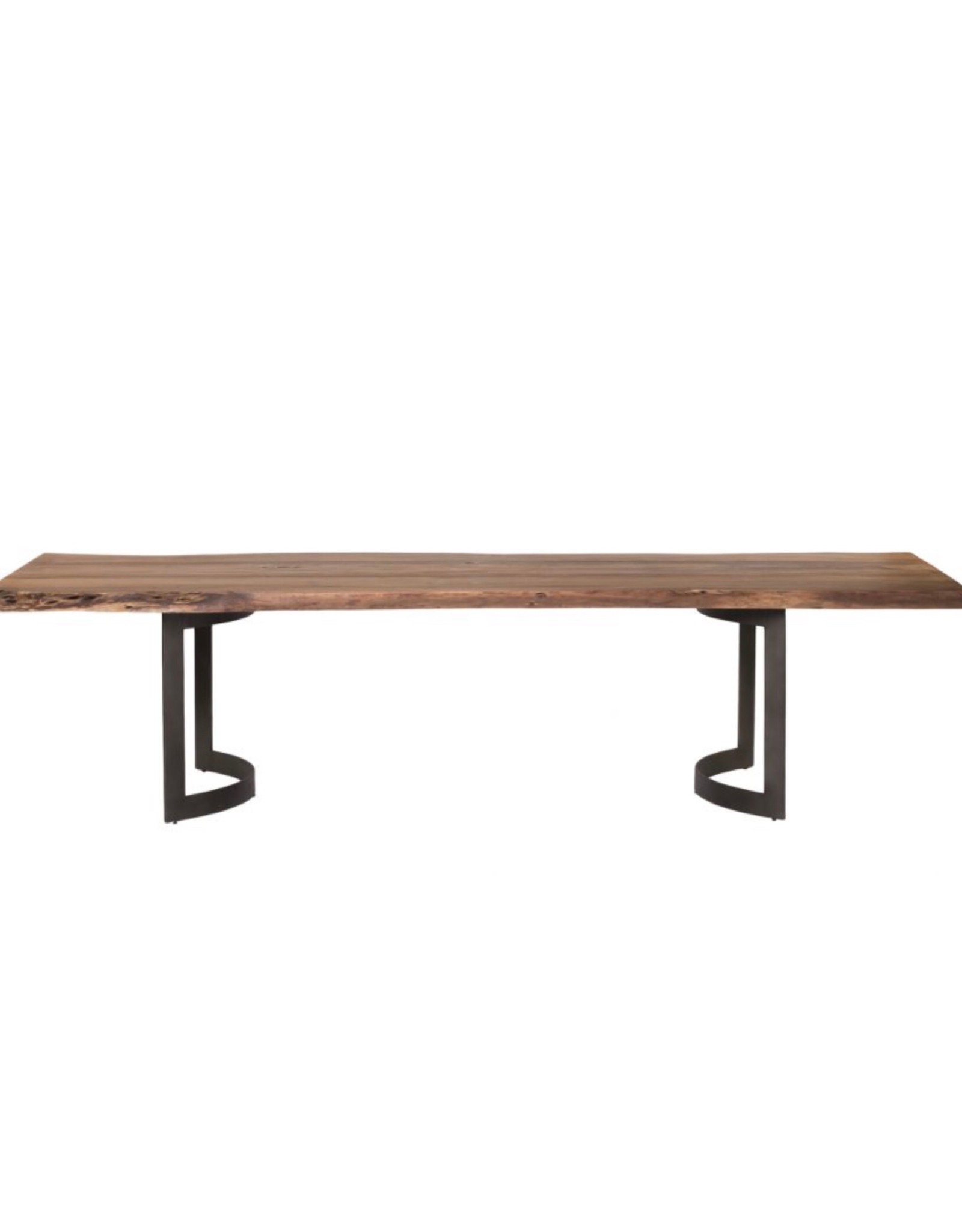 Moes Home Collection Moes Bent Dining Table Extra Small Smoked VE-1036-03