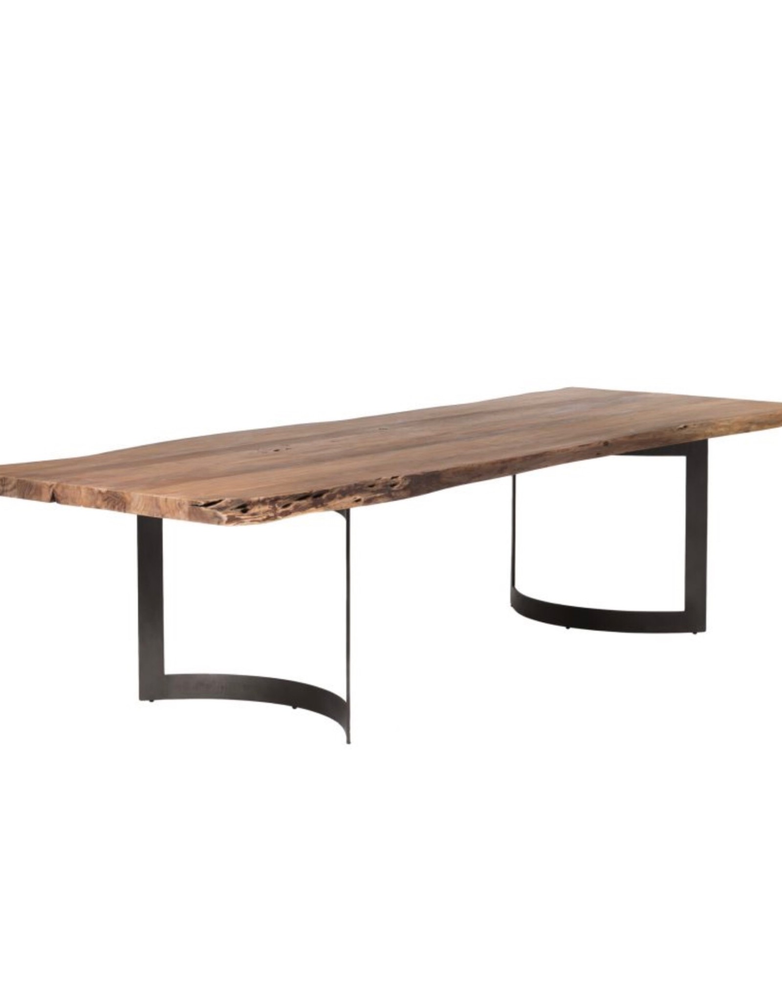 Moes Home Collection Moes Bent Dining Table Extra Small Smoked VE-1036-03