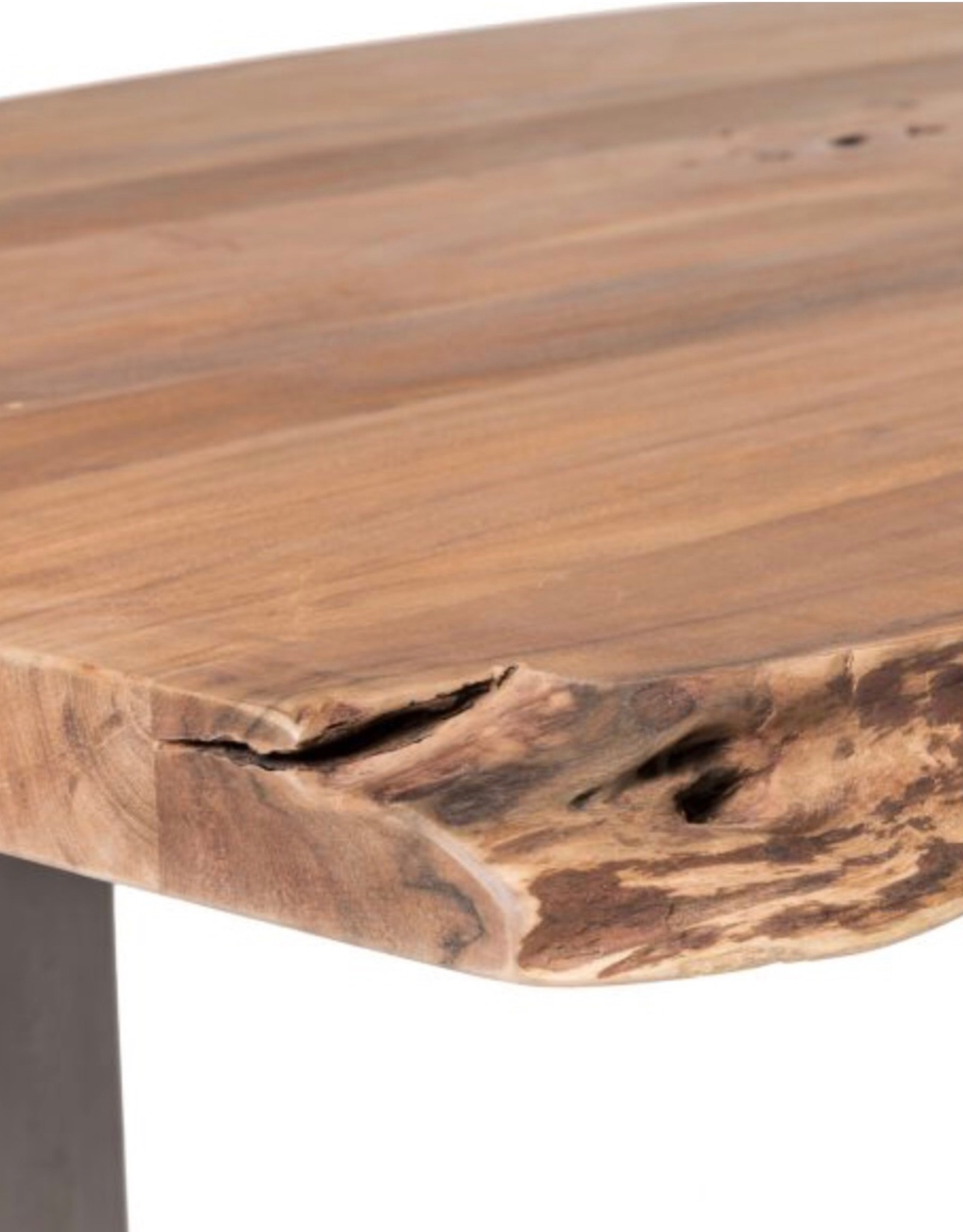 Moes Home Collection Moes Bent Dining Table Extra Small Smoked VE-1036-03