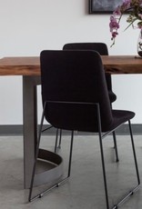 Moes Home Collection Moes Bent Dining Table Extra Small Smoked VE-1036-03