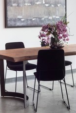 Moes Home Collection Moes Bent Dining Table Extra Small Smoked VE-1036-03