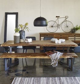 Moes Home Collection Moes Bent Dining Table Extra Small Smoked VE-1036-03