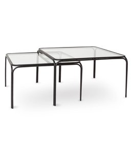 Style In Form SIF Deco Coffee Tables - Black (Set of 2) DEC-004