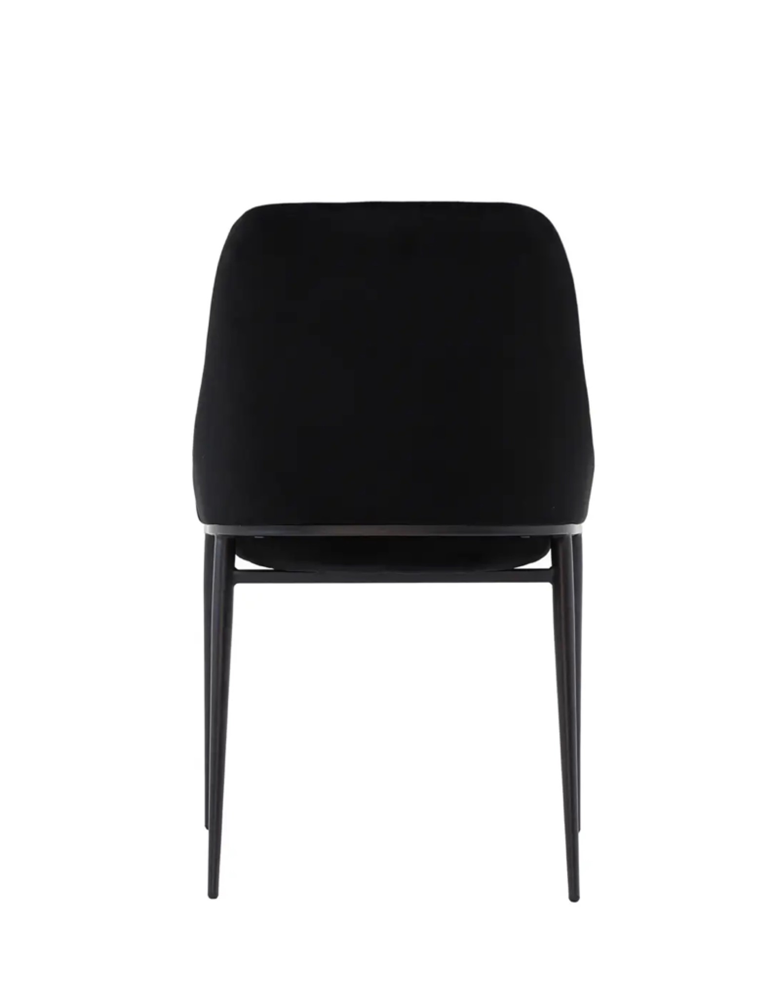 Moes Home Collection Moes Sedona Dining Chair Shadowed Black Velvet-M2 EJ-1034-02