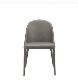 Moes Home Collection Moes Burton PU Dining Chair Grey M2 YM-1002-26