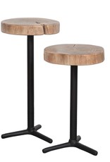 LH Imports LH Organic Martini Table S/2 ORA34