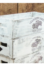Cumberland Crates Cumberland Crates Fancy Frannie Vintage White