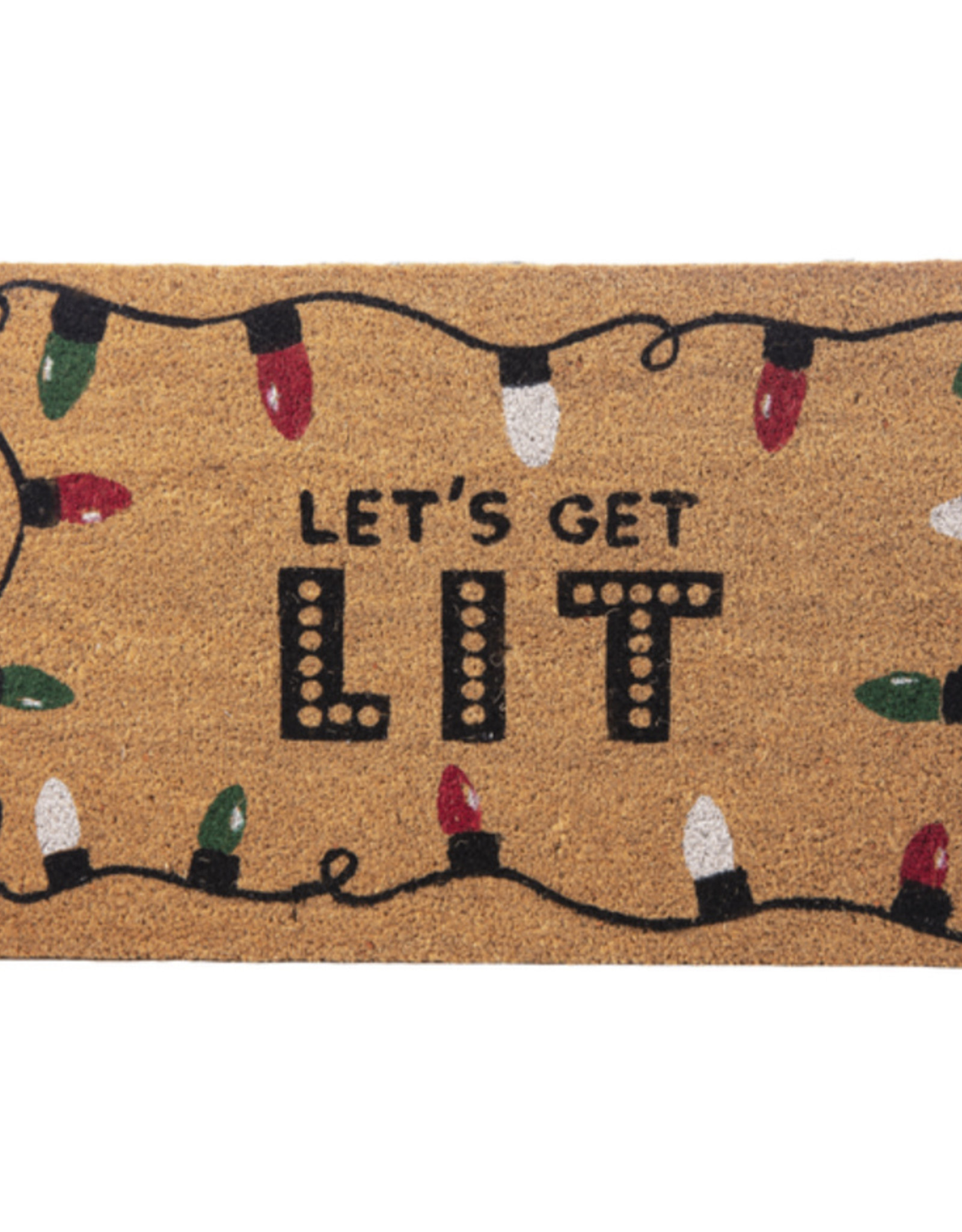 Xmas Ganz Let’s Get Lit Doormat CX177150