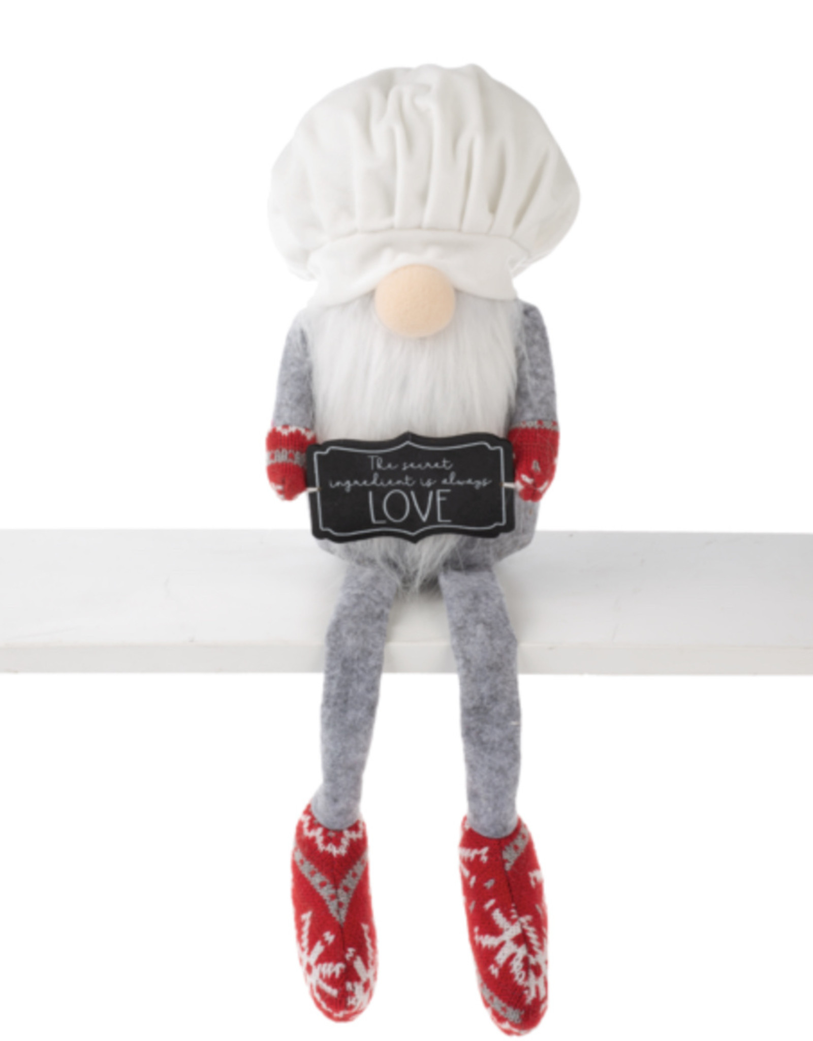 Xmas Ganz Gnome Chef Shelf Sitter MX183542