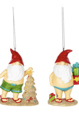 Xmas Ganz Ornament Gnome Beach MX181631