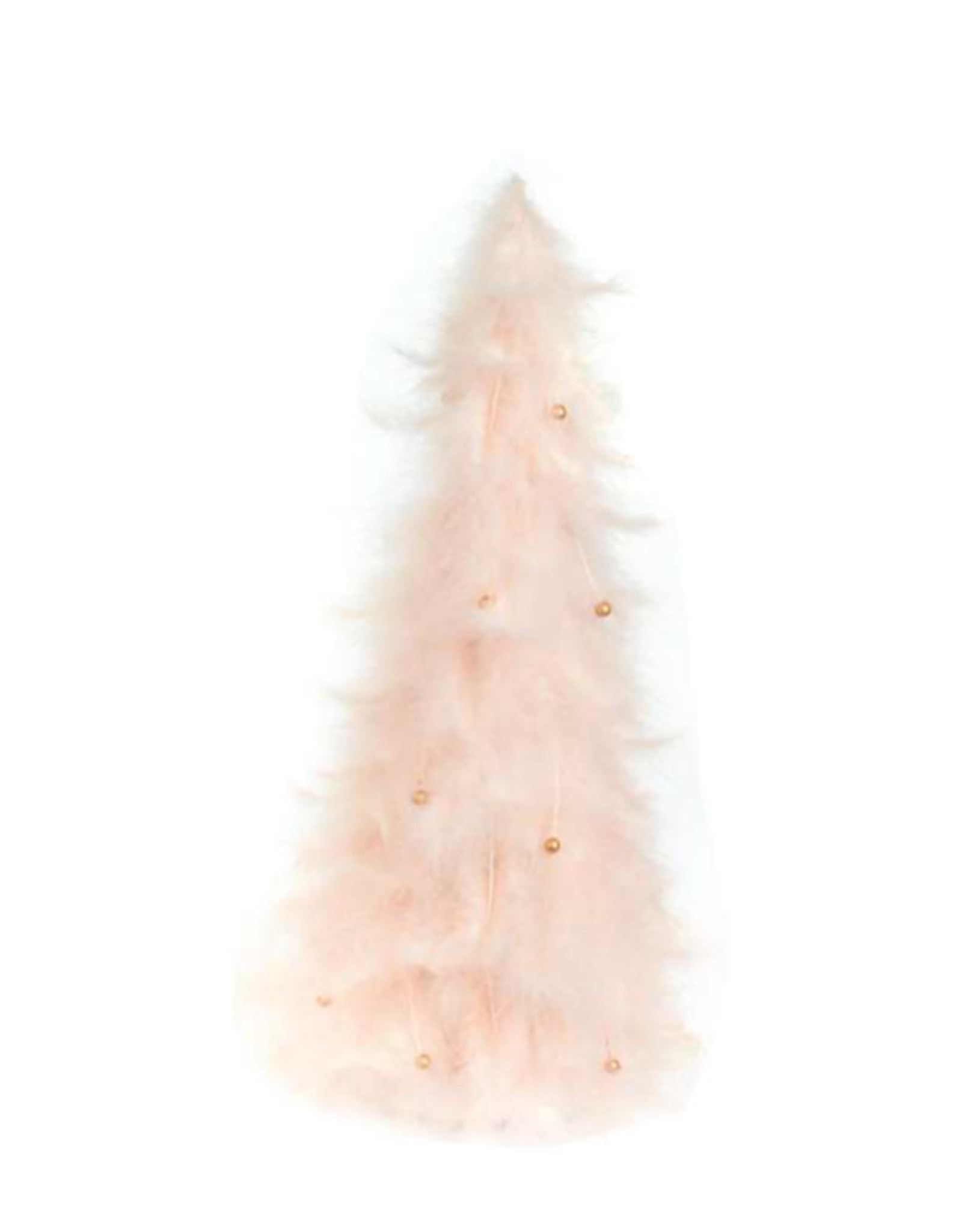 Xmas CT Feather Cone Tree Pink Medium X0512