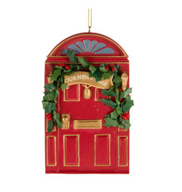 Xmas CT Your New Home Door Ornament W3006