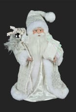 Xmas CT White Santa w/Sack A0762