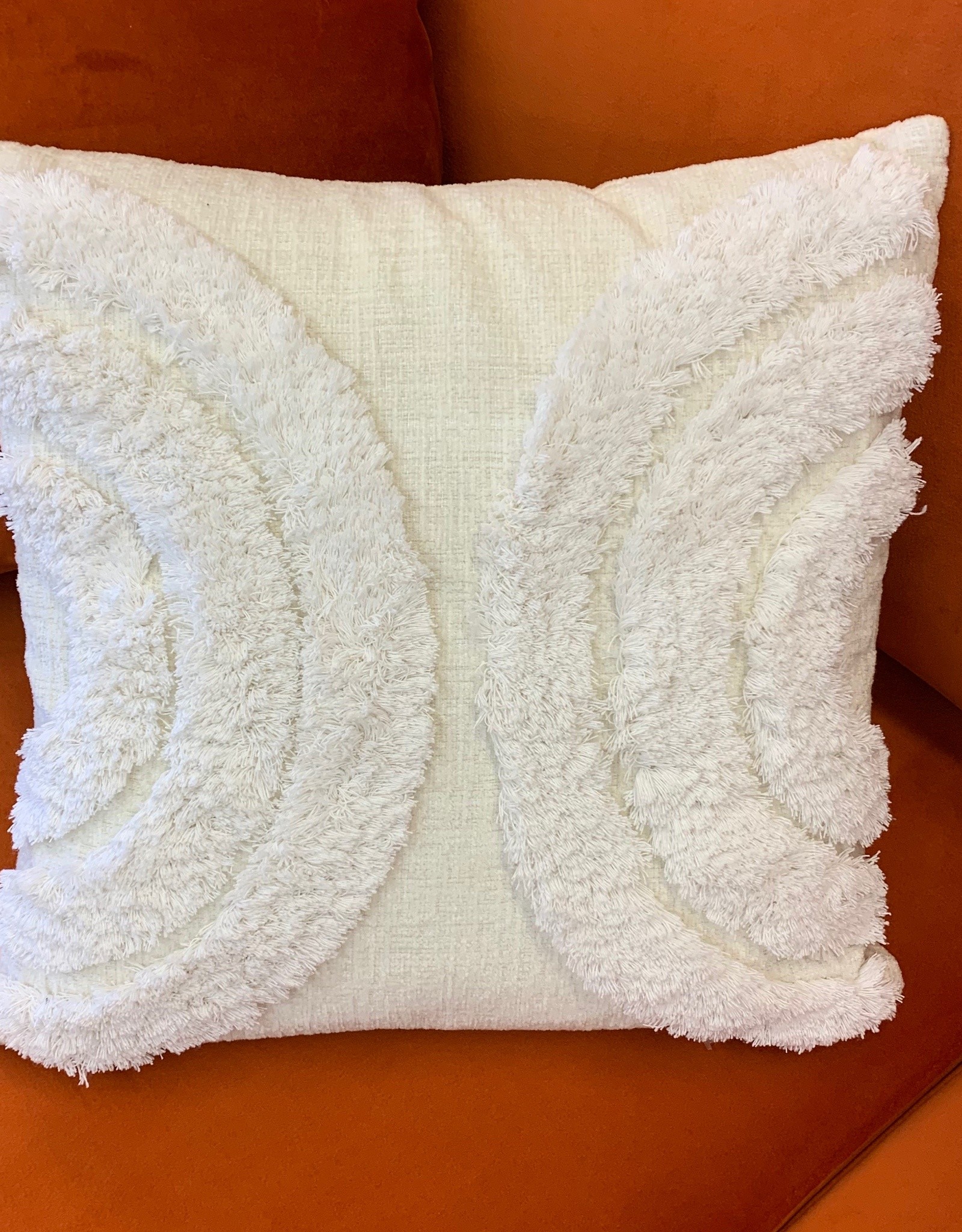 Cushions Ganz Textured Arch Ivory CB178695