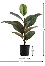 Plant T&T Yucca Tree Faux Potted 55”H  904527
