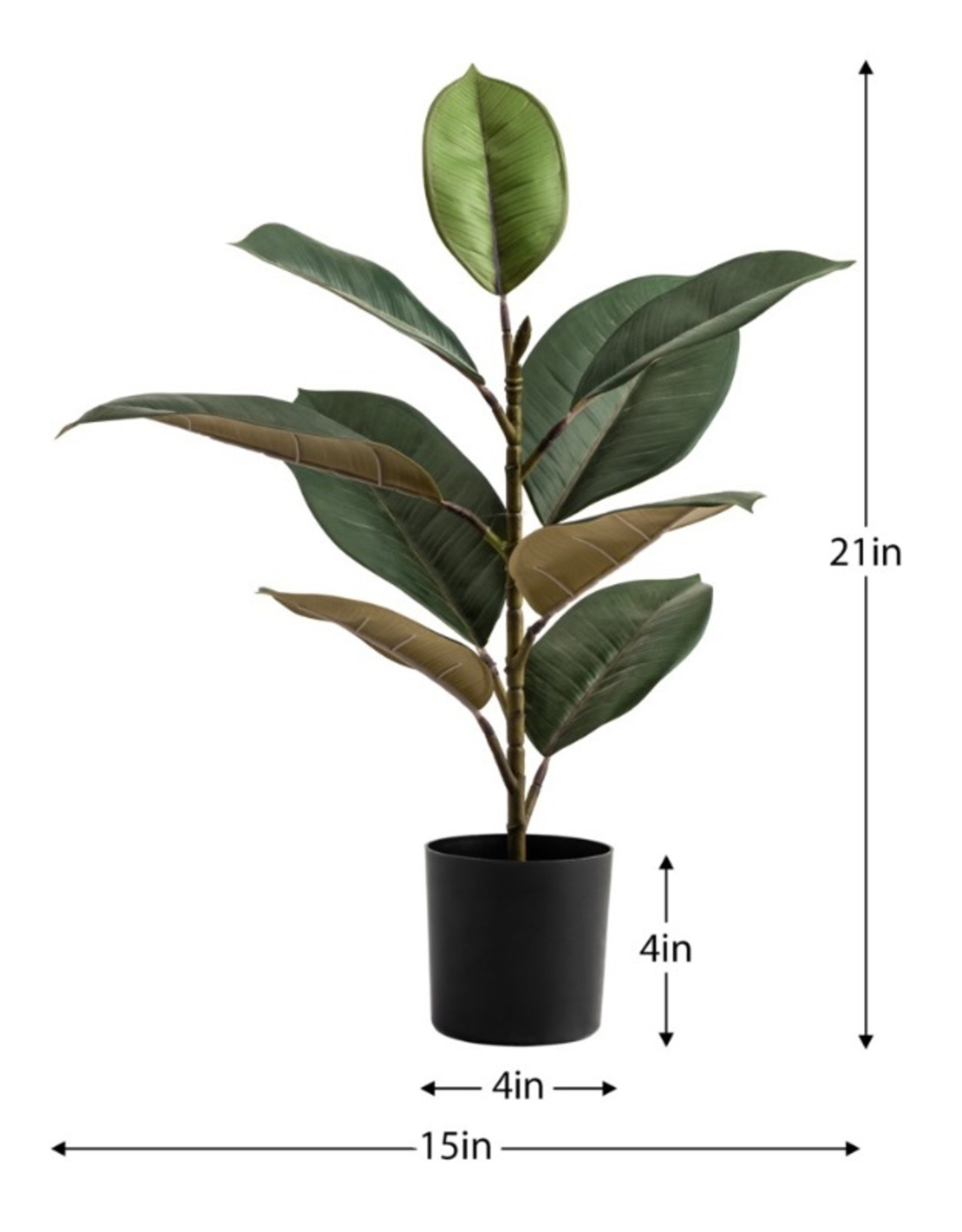Plant T&T Yucca Tree Faux Potted 55”H  904527