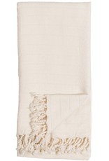 Pokoloko Turkish Towel Pokoloko Bamboo Striped Cream  TTBS1