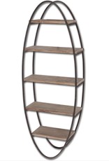 Mercana Mercana Metort Wall Shelf Wood / Metal  50097