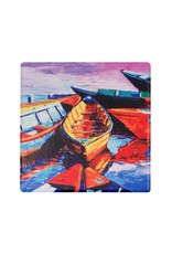 Coasters Harman Canoe Printed Ceramic S/6 Multi  1915299