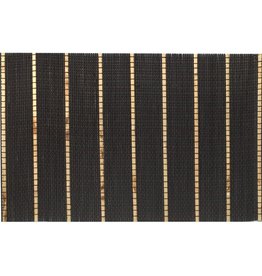 Placemat Harman Sydney Bamboo S/4 Black  1852307