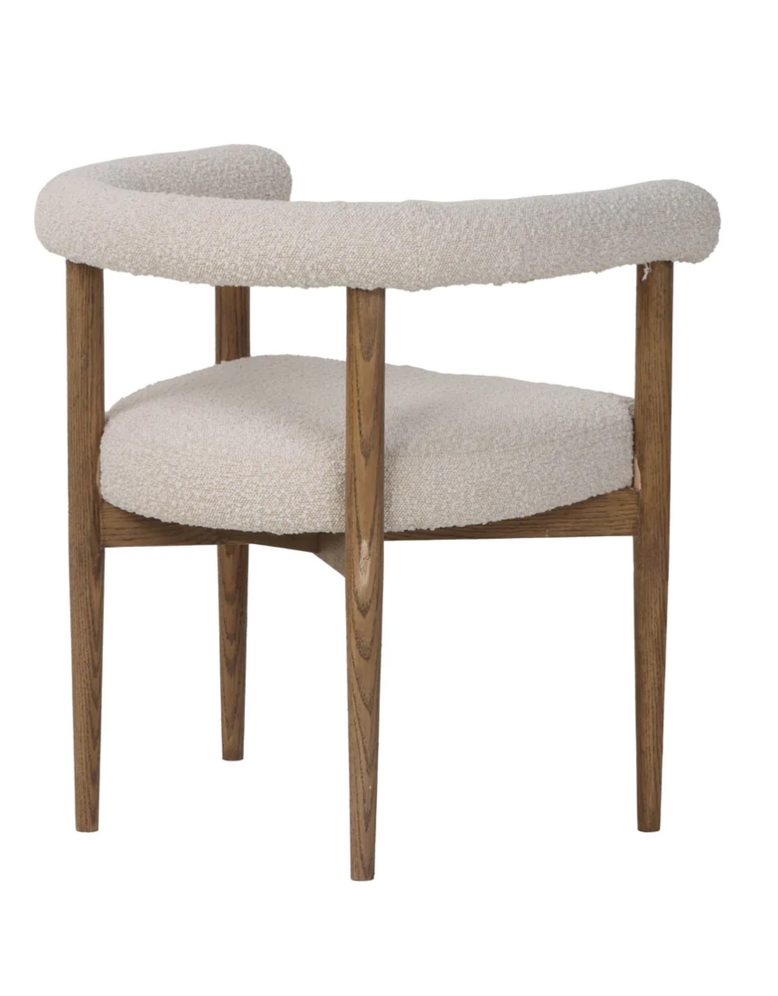 LH Imports LH Round Dining Chair Boucle SNH-50