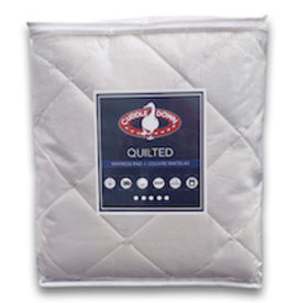 Cuddle Down Mattress Protector CuddleDown Queen Diamond Quilted