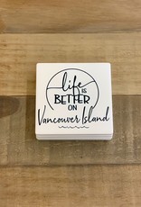 Coasters Pinetree Life is Better VI s/4