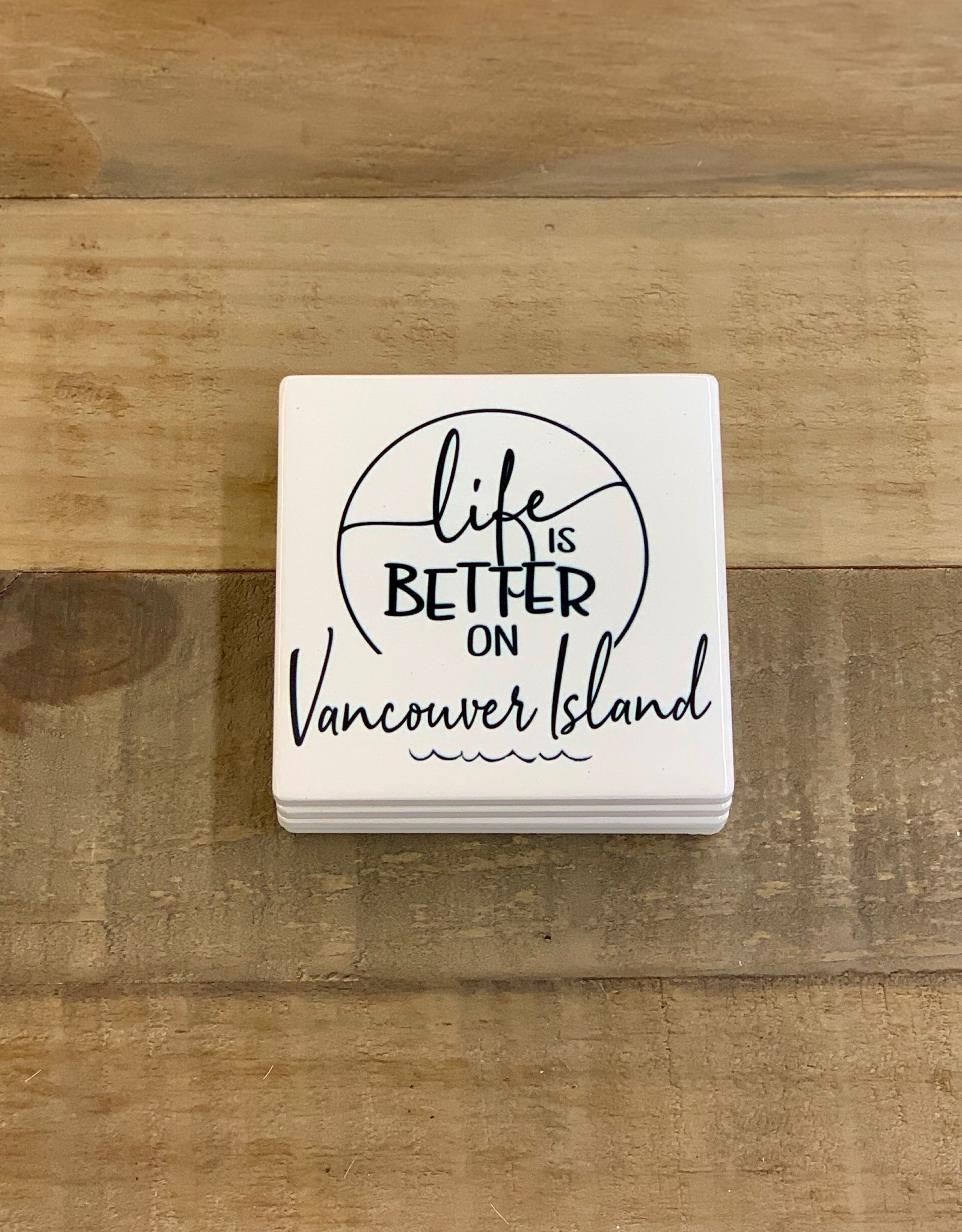 Coasters Pinetree Life is Better VI s/4