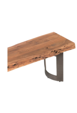 Moes Home Collection Moes Bent Bench Extra Small Smoked VE - 1038 - 03