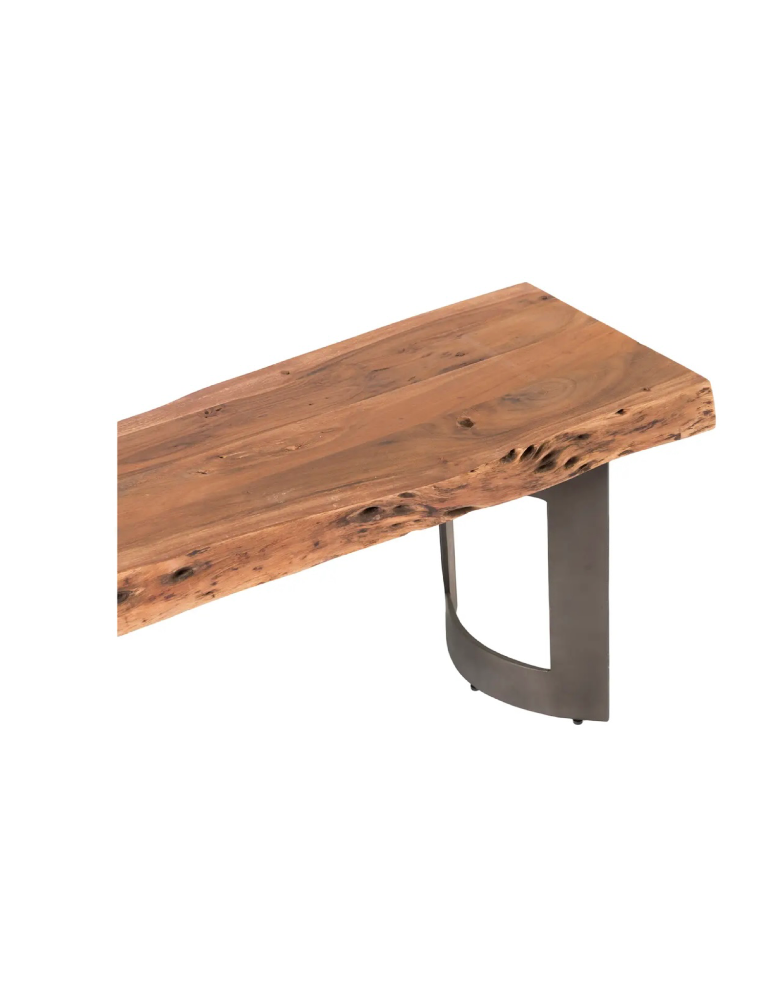 Moes Home Collection Moes Bent Bench Extra Small Smoked VE - 1038 - 03