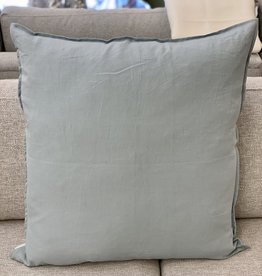 Daniadown Cushions Daniadown French Linen Aqua Euro 26 x 26