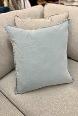 Daniadown Cushions Daniadown French Linen Aqua Toss 18 x 18
