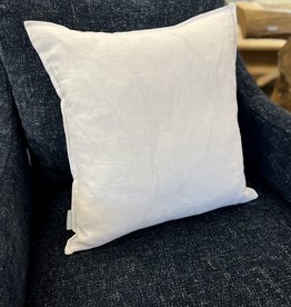 Daniadown Cushions Daniadown French Linen White Toss 18 x 18