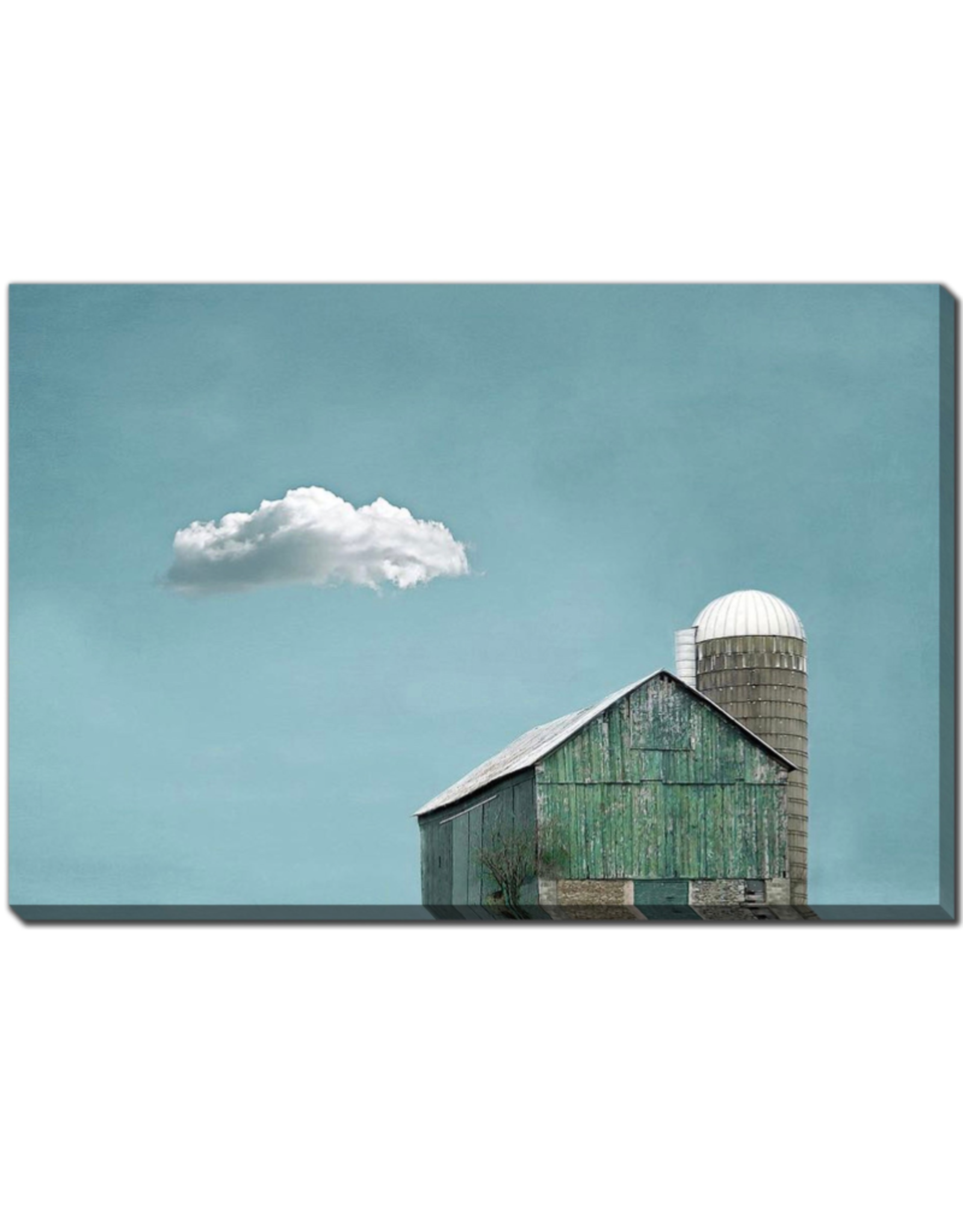 Streamline Green Barn & Cloud 30x45  D1476-3045