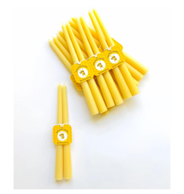 Island Bee Candles Candle Island Bee Beeswax Tapers 10” S/2